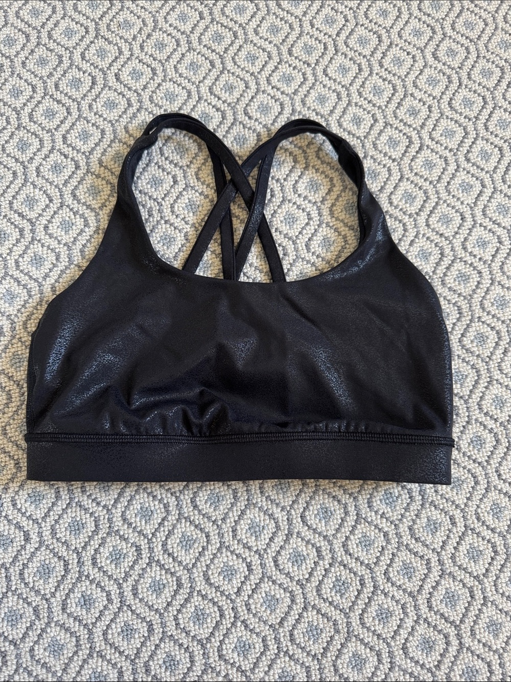 Lululemon Black Crisscross Sports Bra